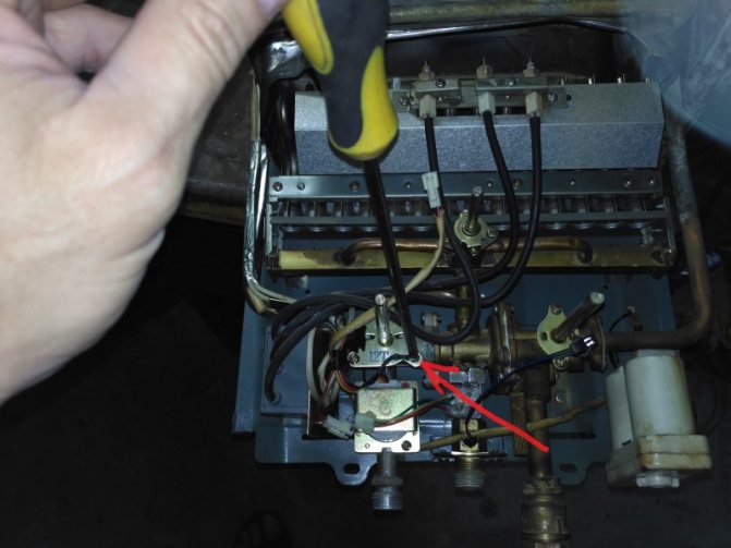 Comment réparer une colonne de gaz