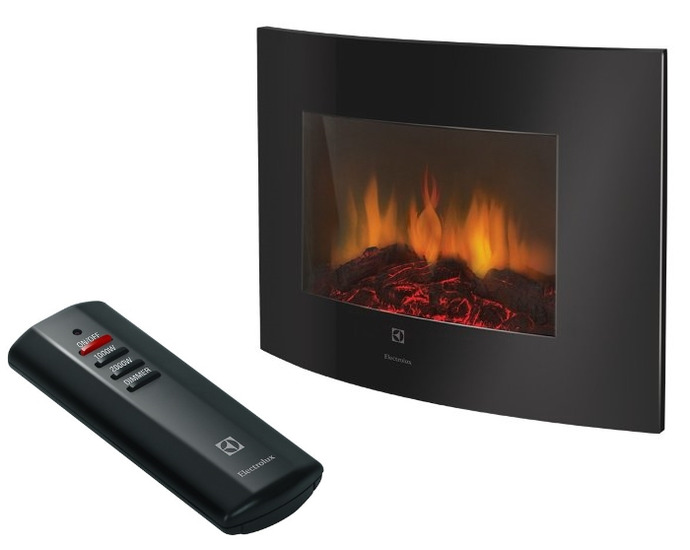 foyers electrolux : modèles électriques efp c 1000rc et f 100, w 2000s et 1200urls, 1250uls et 1100urcl, options blanc et noir