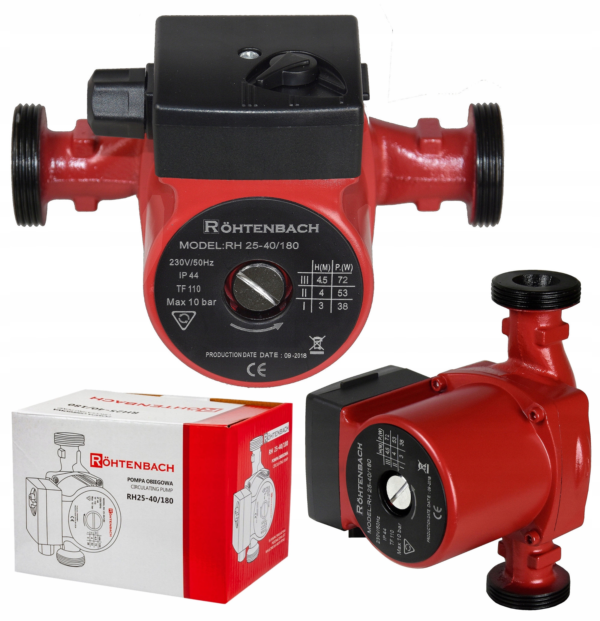 Système de chauffage ouvert avec pompe de circulation