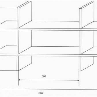Nous fabriquons une étagère pour les livres de nos propres mains: 6 solutions originales