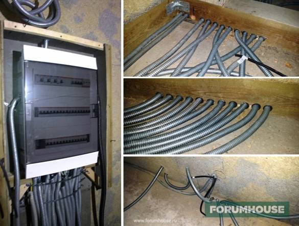 Câblage dans une maison en bois: règles de conception + installation étape par étape