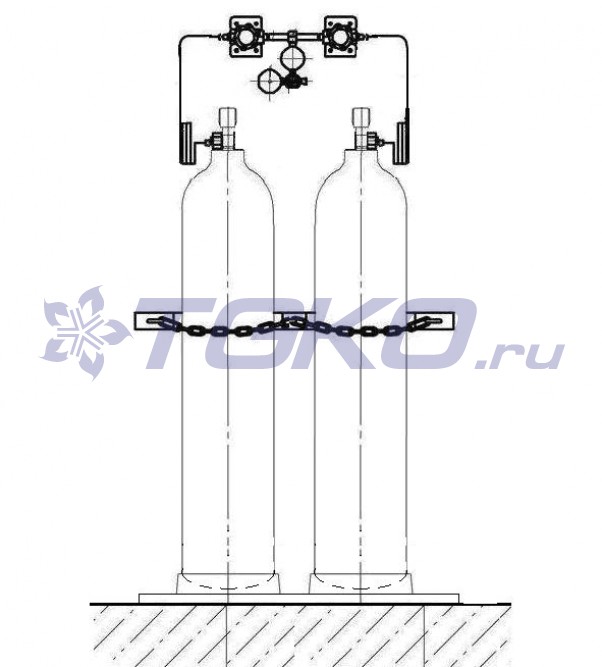 Rampe gaz pour bouteilles : appareil + exemple bricolage