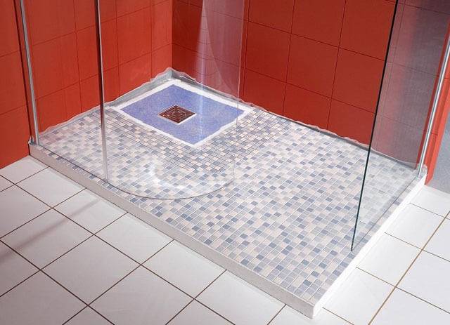 Receveur de douche en carrelage : instructions de construction détaillées
