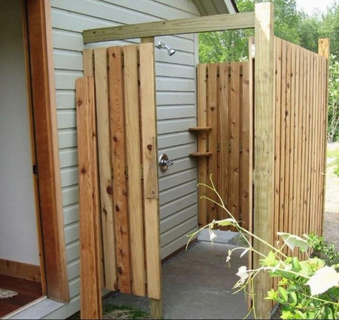 Douche d'été à faire soi-même: 115 photos expliquant comment réaliser correctement et rapidement une simple douche d'été