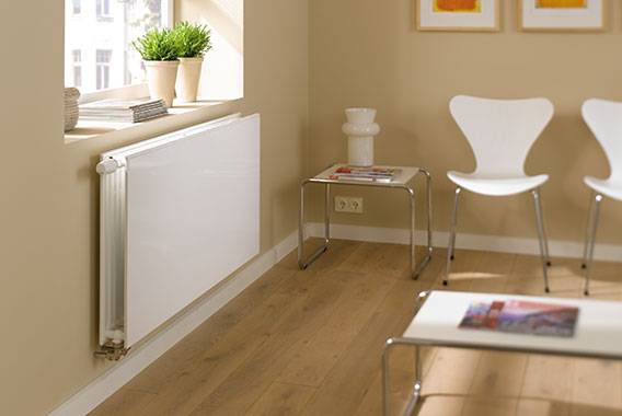 Vue d'ensemble des radiateurs de chauffage Kermi