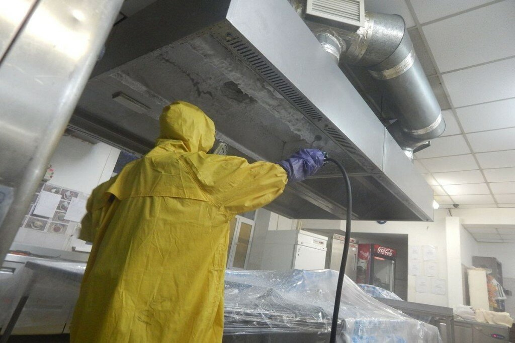 Nettoyage de ventilation (nettoyage, nettoyage, désinfection du conduit d'air)