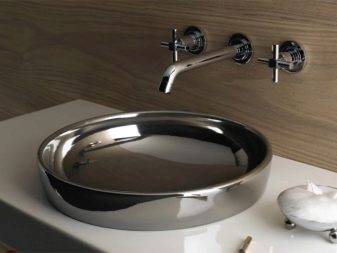 Lavabo dans la salle de bain: types de lavabos + nuances de choix du meilleur design