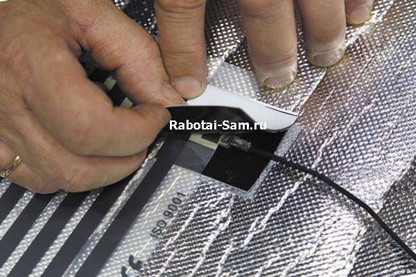 Comment faire un sol chauffant infrarouge de vos propres mains: installation et connexion du sol en film