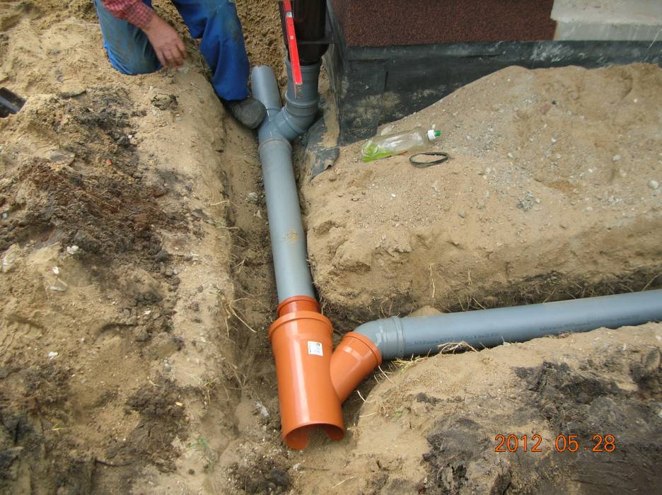 Assainissement dans une maison privée - faites-le vous-même