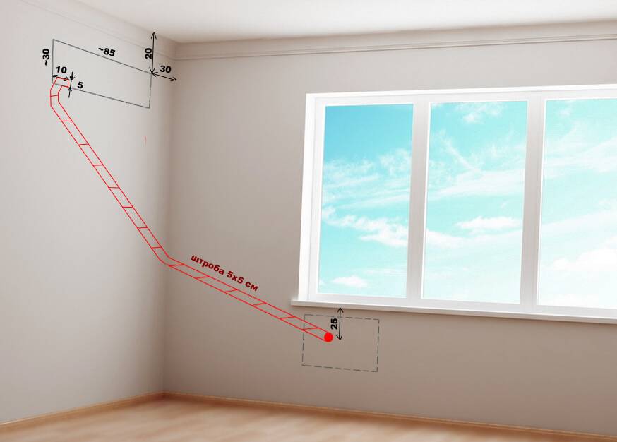 Installer un climatiseur dans le couloir: les règles pour choisir le meilleur endroit pour la climatisation