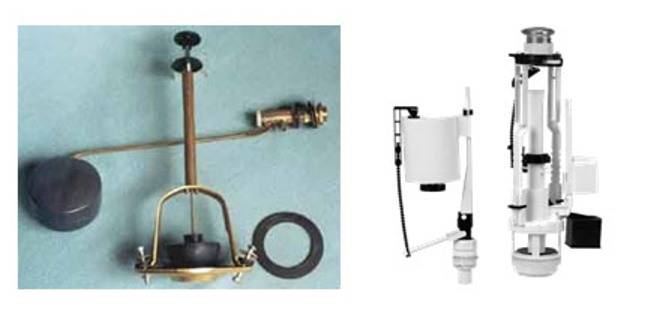 Raccords pour réservoir de vidange