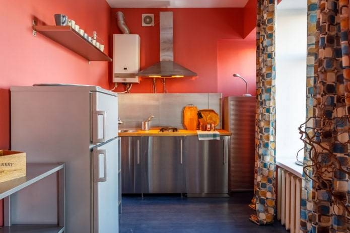 Comment cacher un chauffe-eau à gaz dans la cuisine