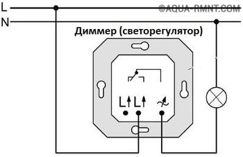 Comment connecter un gradateur: schémas possibles + instructions de bricolage pour la connexion