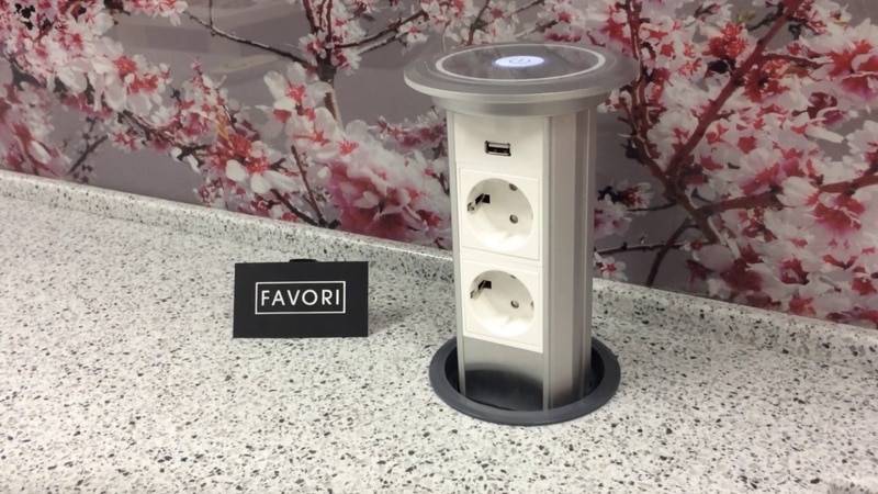 Comment les prises de comptoir rétractables sont disposées et comment les installer vous-même