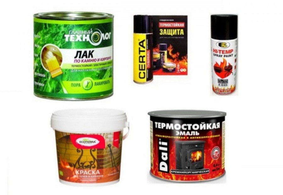 Peinture résistante à la chaleur pour le métal jusqu'à 1000 degrés