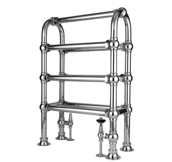 Installation d'un sèche-serviettes vertical