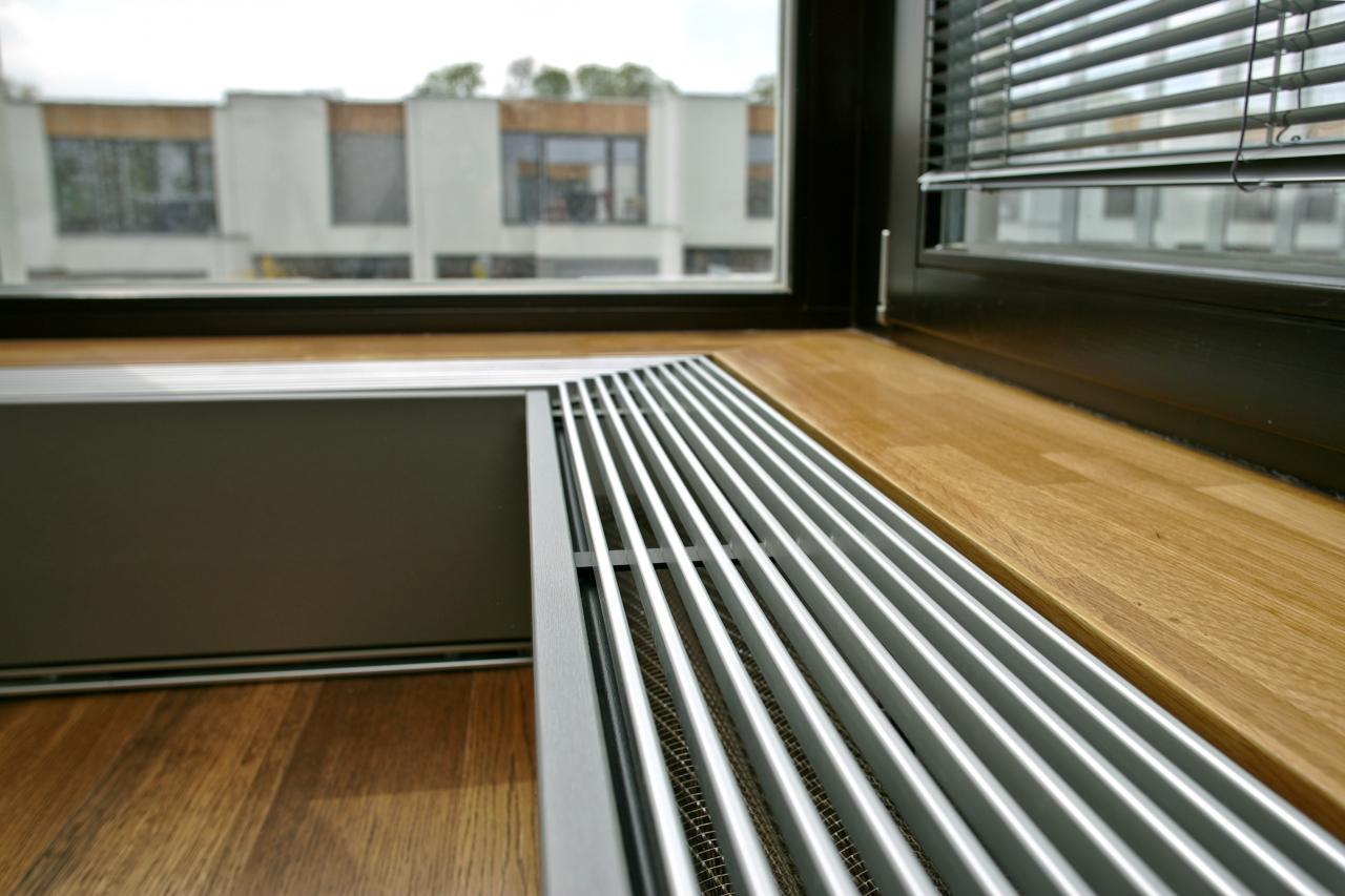 Installation correcte d'un radiateur de chauffage sous une fenêtre