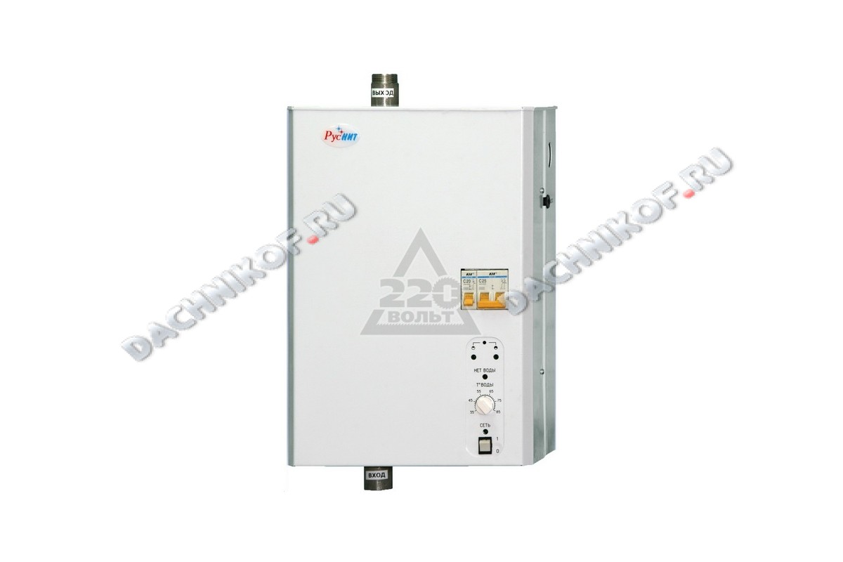 Aperçu des chaudières électriques Rusnit