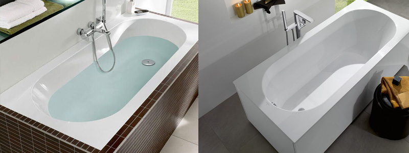 Choisir un bain en acier - règles de sélection, comparaison des bains et avantages et inconvénients