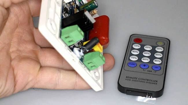 Comment connecter un gradateur de vos propres mains