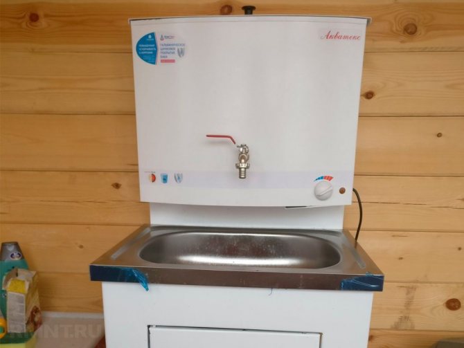 Lavabo de campagne - choix ou bricolage