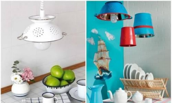 7 façons de fabriquer un lustre design à partir de choses toujours à portée de main