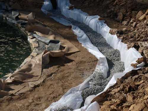 Géotextile: qu'est-ce que c'est, types, caractéristiques, application