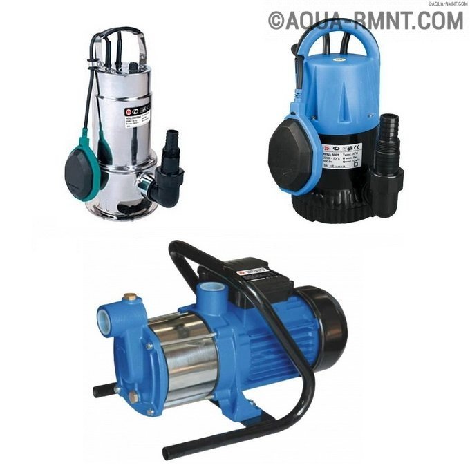 Pompe à eau "calibre": appareil, examen des modèles, avis