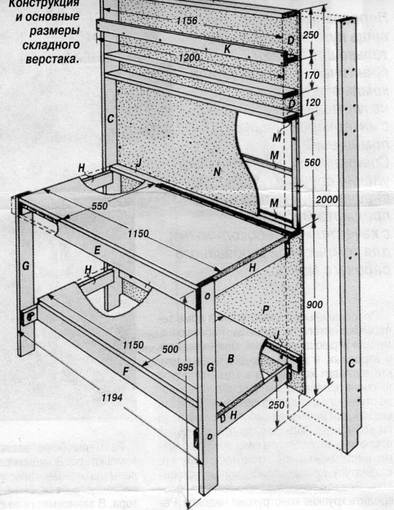 Accessoires de garage à faire soi-même: dessins et photos