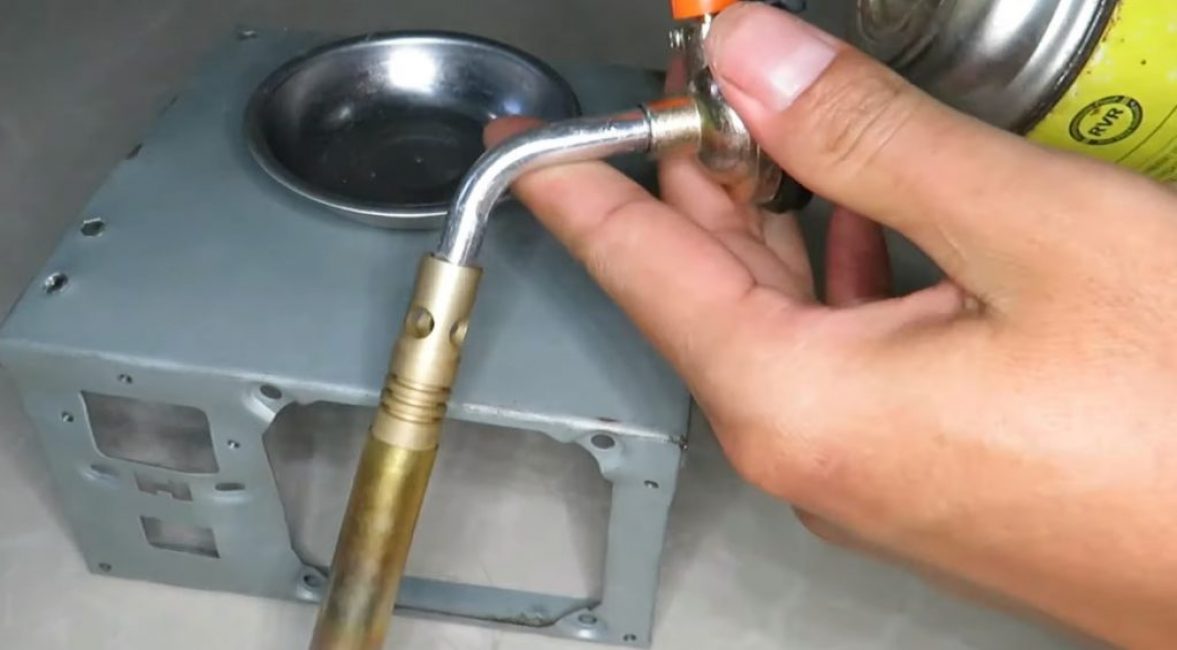 Brûleur à gaz bricolage