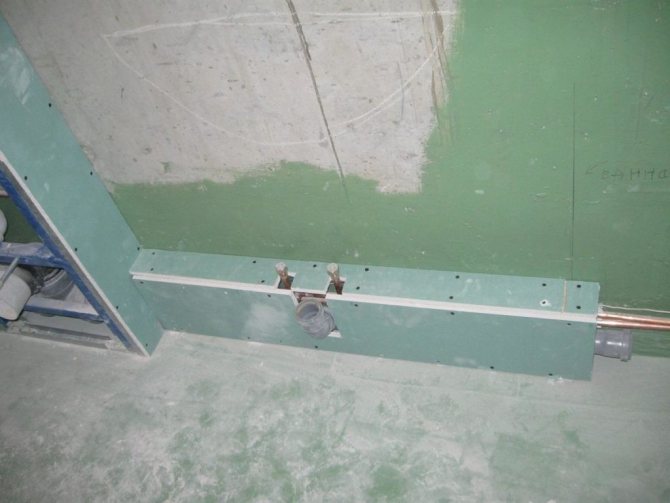 7 façons de cacher les tuyaux dans la salle de bain | Le blog de construction de Viti Petrov