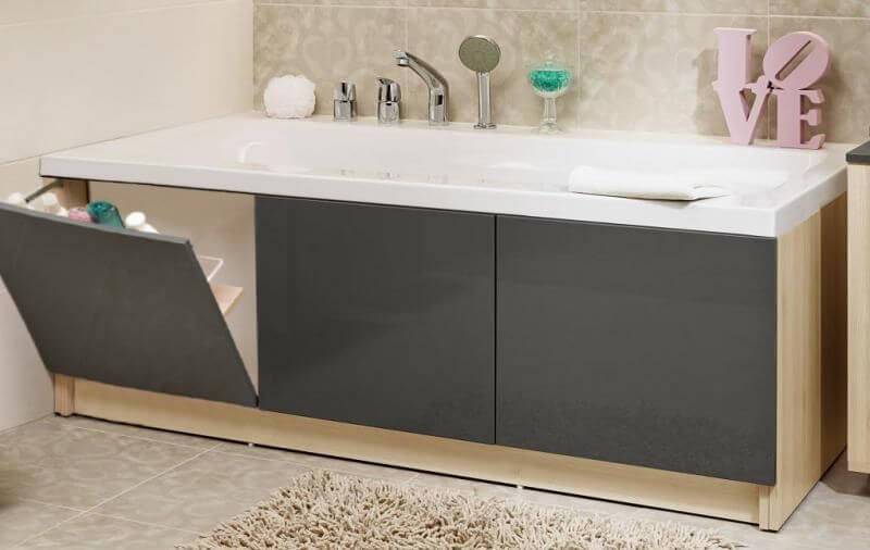 Comment faire un écran de salle de bain fonctionnel avec des étagères