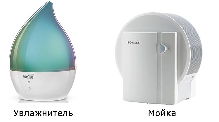 Laveur d'air ou humidificateur - quel est le meilleur choix ? Aperçu comparatif des humidificateurs d'air