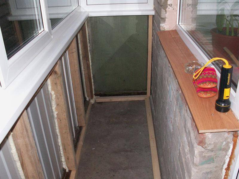 Isolation de sol à faire soi-même sur un balcon ou une loggia - instructions étape par étape avec photo et description