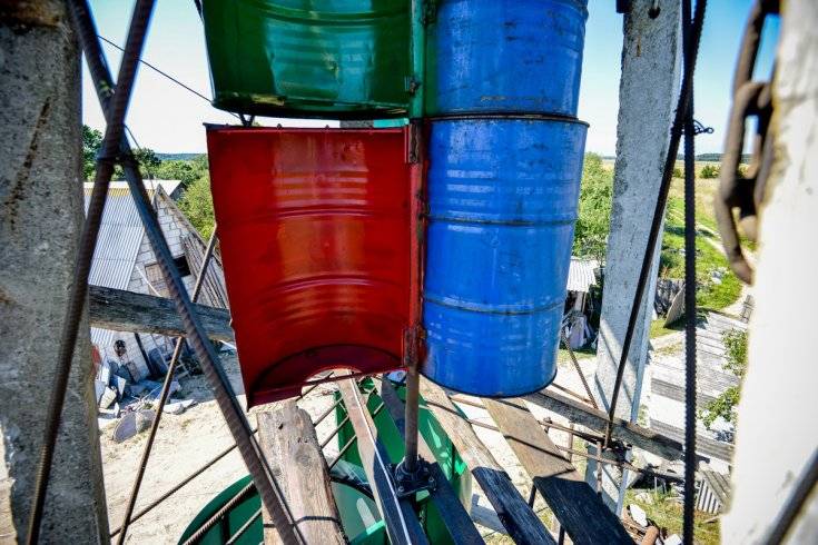 Éolienne à faire soi-même à partir d'une machine à laver: instructions de montage d'une éolienne