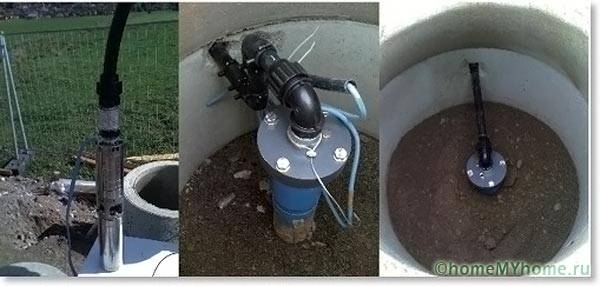 Installation d'un bouchon pour un puits