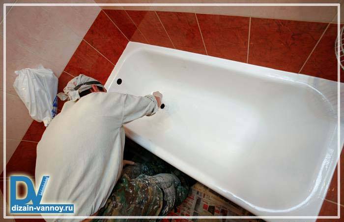 Émaillage de bain à faire soi-même: comment traiter un bain avec de l'acrylique liquide à la maison