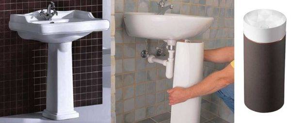 Lavabos d'angle dans la salle de bain: aperçu + instructions d'installation