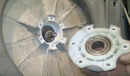 Comment changer le roulement dans la machine à laver Indesit