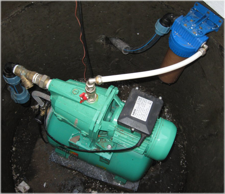Installation d'une station de pompage : schéma d'installation et de raccordement d'une station de pompage chez un particulier