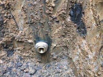 Installation de l'adaptateur de puits