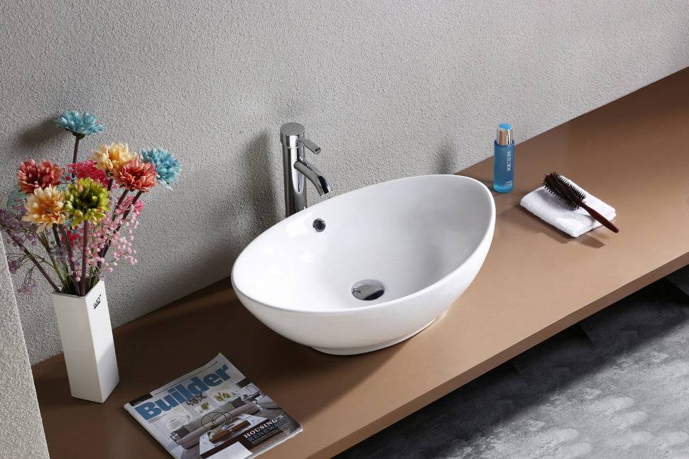 Comptoir de salle de bain sous l'évier: types, choix