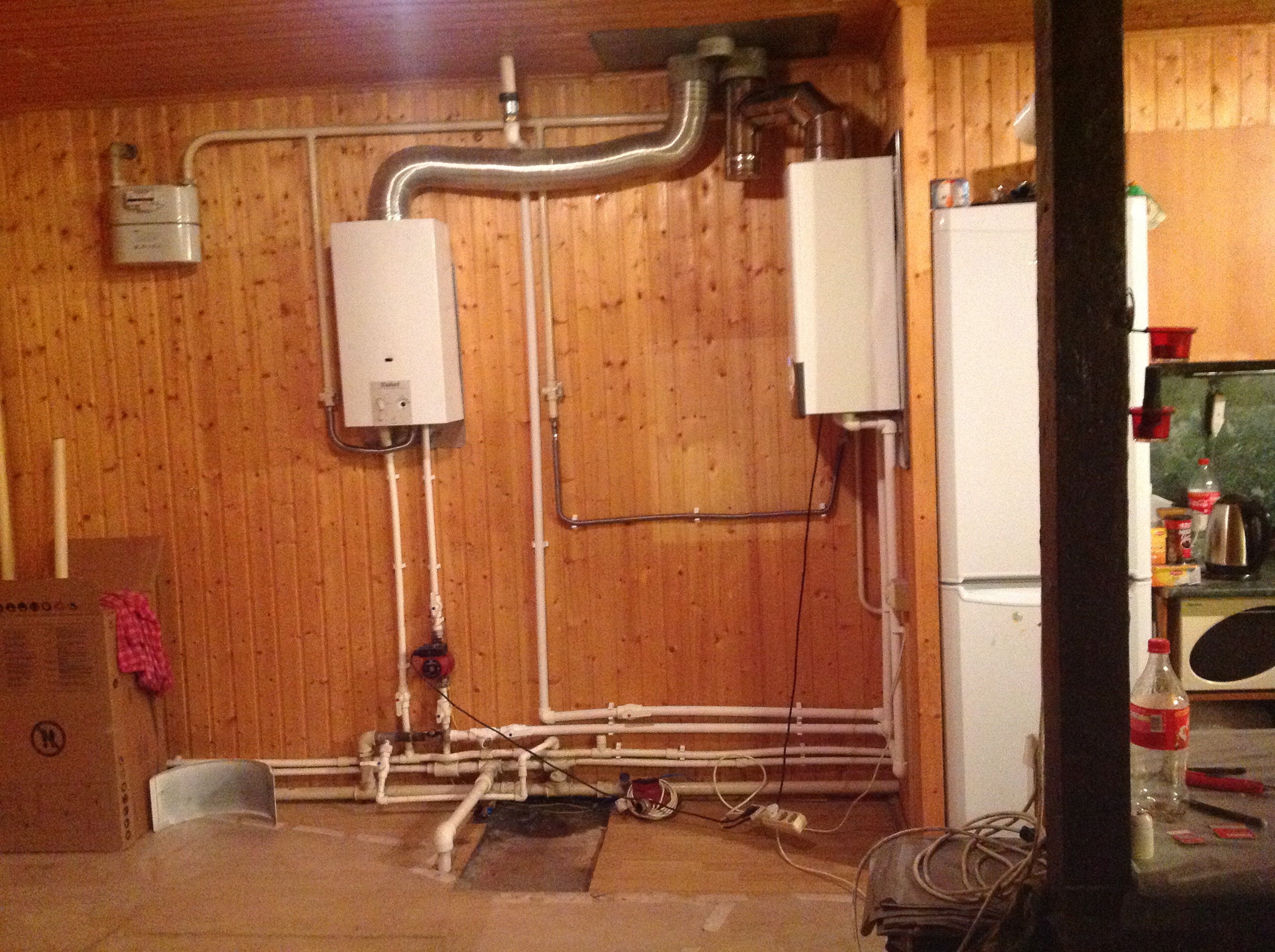 Raccordement d'une chaudière à gaz à double circuit au système de chauffage: règles et instructions d'installation