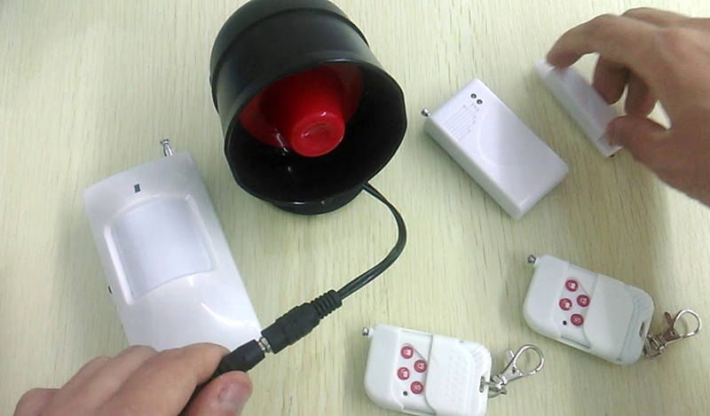 Le principe de fonctionnement de la sirène pour les fonctions de signalisation et de connexion