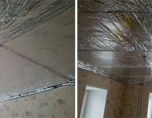 Insonorisation du plafond d'un appartement sous plafond tendu: technologie et étapes de travail