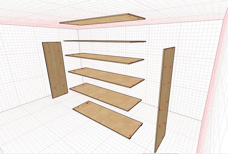 Nous fabriquons une étagère pour les livres de nos propres mains: 6 solutions originales