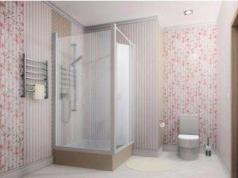 Salle de bain en panneaux plastiques : types de panneaux + petit guide de finition