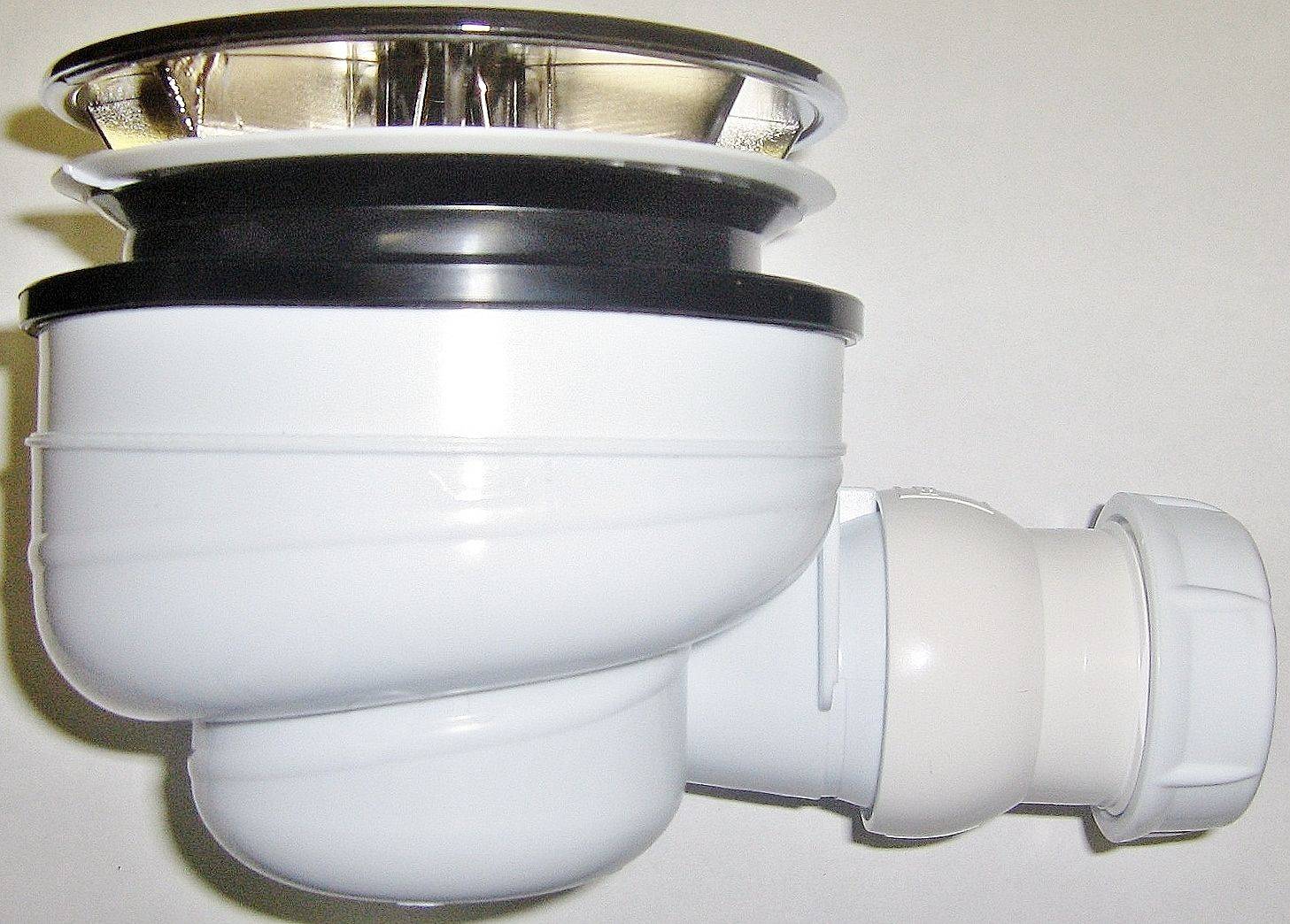 Vidange pour cabine de douche: types de structures et règles pour leur disposition