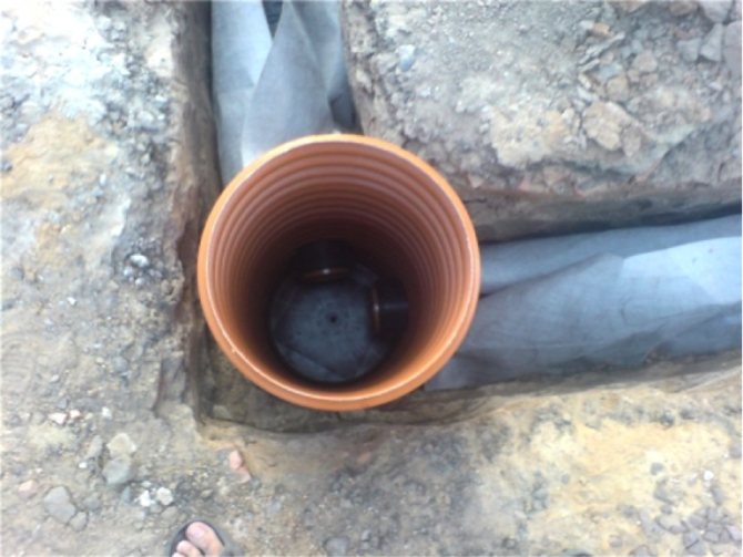 Trou d'homme pour l'assainissement ou le drainage - questions sur l'appareil et l'installation