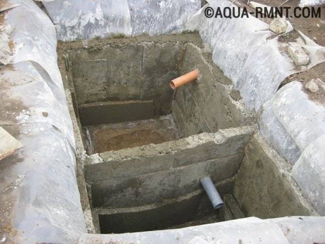 Conteneur pour fosse septique: comment en choisir un fini et comment le faire vous-même à partir de zéro